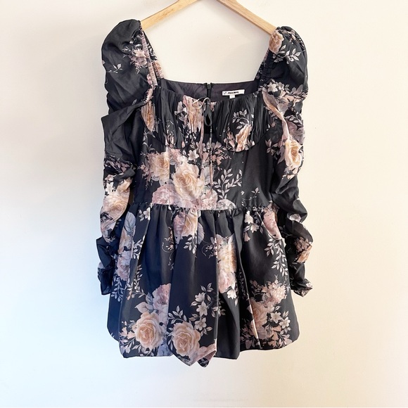 Free People Maison Amory The Giselle Long-Sleeve Mini Dress - Picture 5 of 7